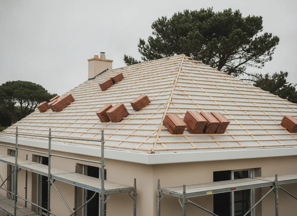 Rénovation de toiture en tuile canal à La Teste-de-Buch